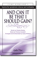 And Can It Be that I Should Gain? SATB choral sheet music cover